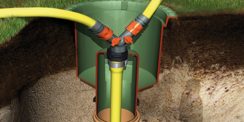 Кутия за водна връзка - външна