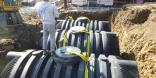 703 Пречиствателна станция, система за дъждовна и дренажна вода и помпени инсталации за къща в с. Бистрица 06